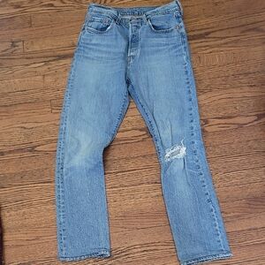 Distressed Blue Jeans #5